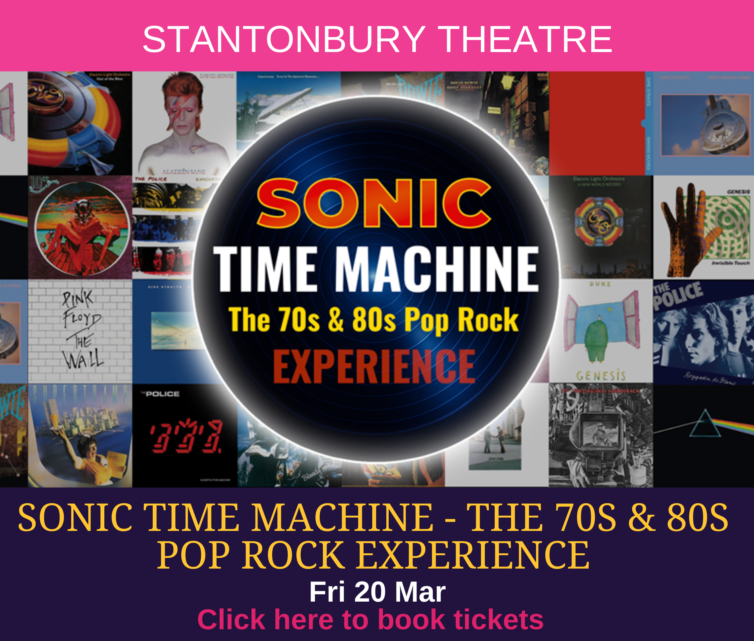Sonic Time Machine - The 70s & 80s Pop Rock Experience Sonic Time Machine - The 70s & 80s Pop Rock Experience