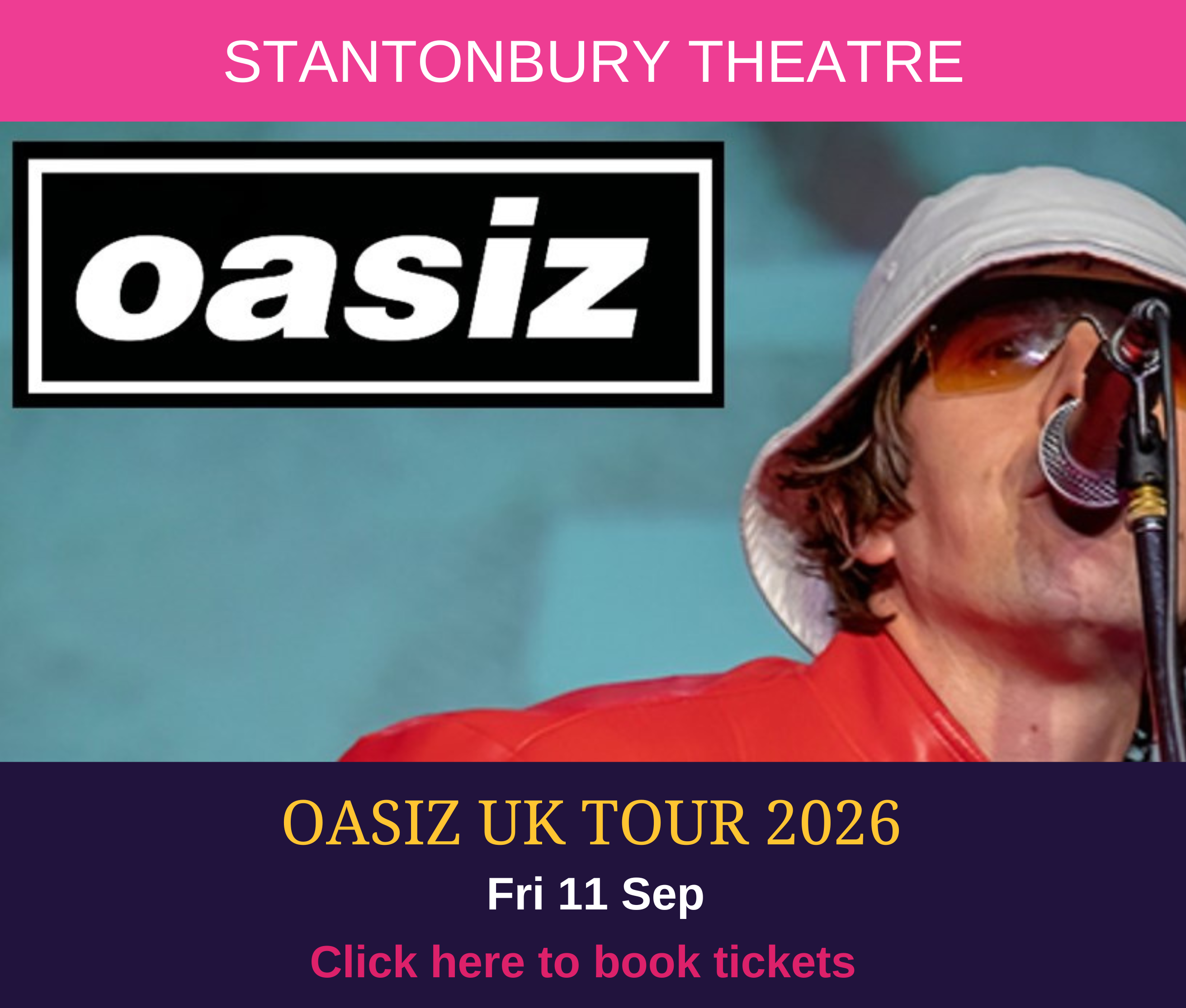OASIZ UK Tour 2026