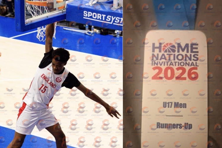 Stantonbury Student Caiden Dyer Shines on International Basketball Stage