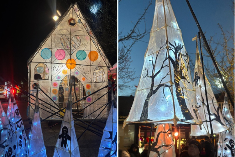Stantonbury Students' Fairytale Lantern Shines Bright at Wolverton Festival!